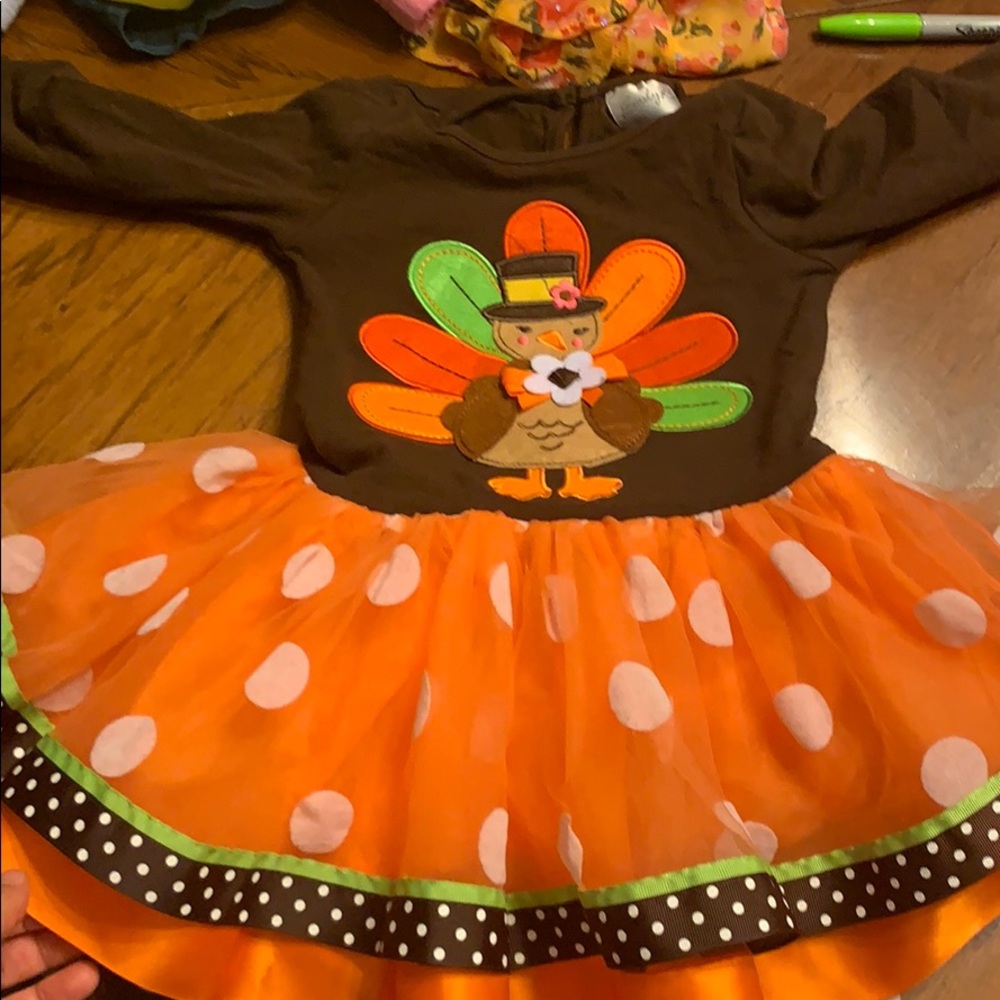 Emily Rose custom Turkey day outfit